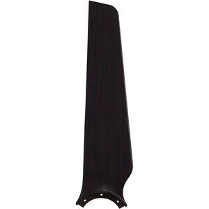 TriAire Custom Dark Walnut 24.64 inch Set of 3 Fan Blades