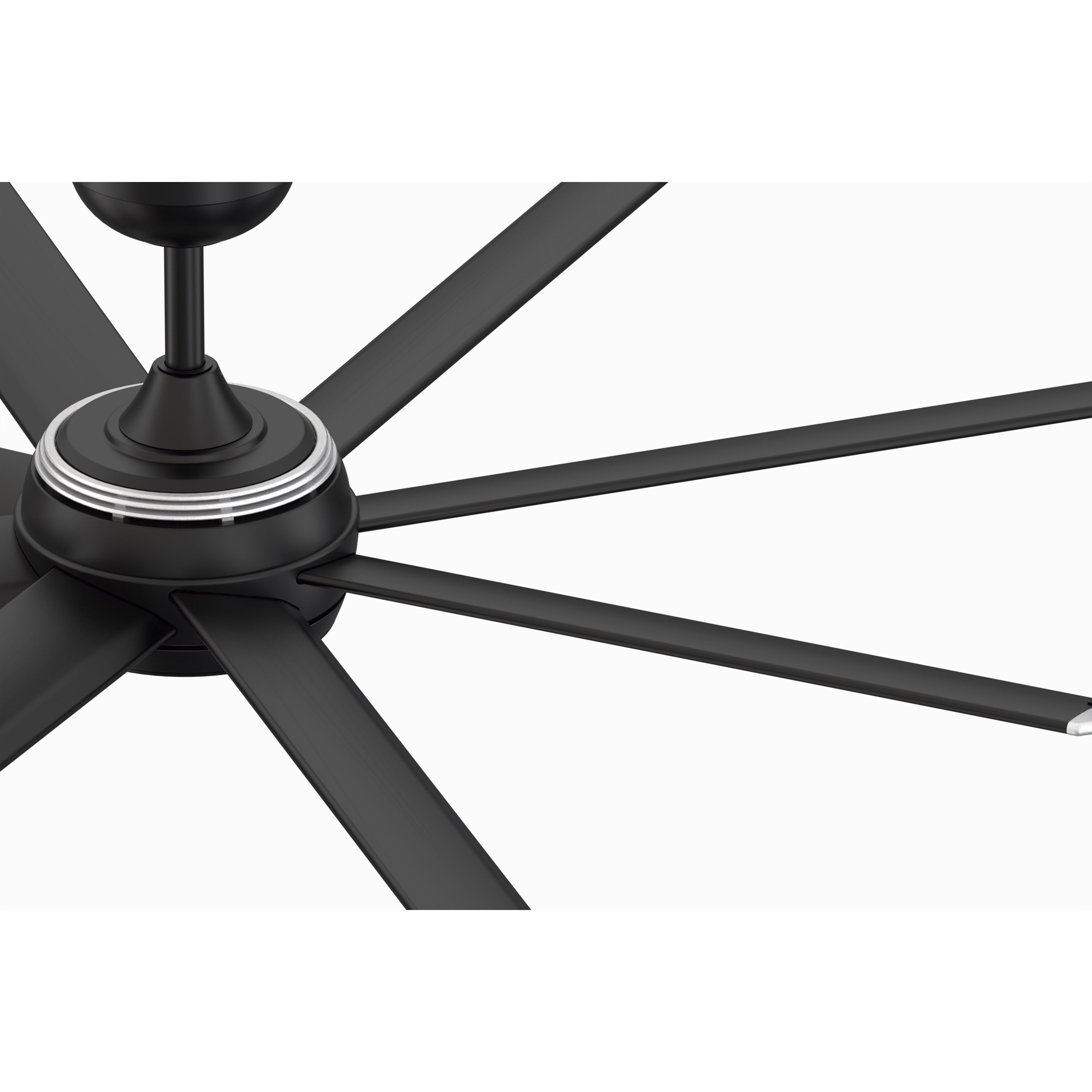 Stellar Custom 9.21 inch Black Fan Motor Only, Blades Sold Separately