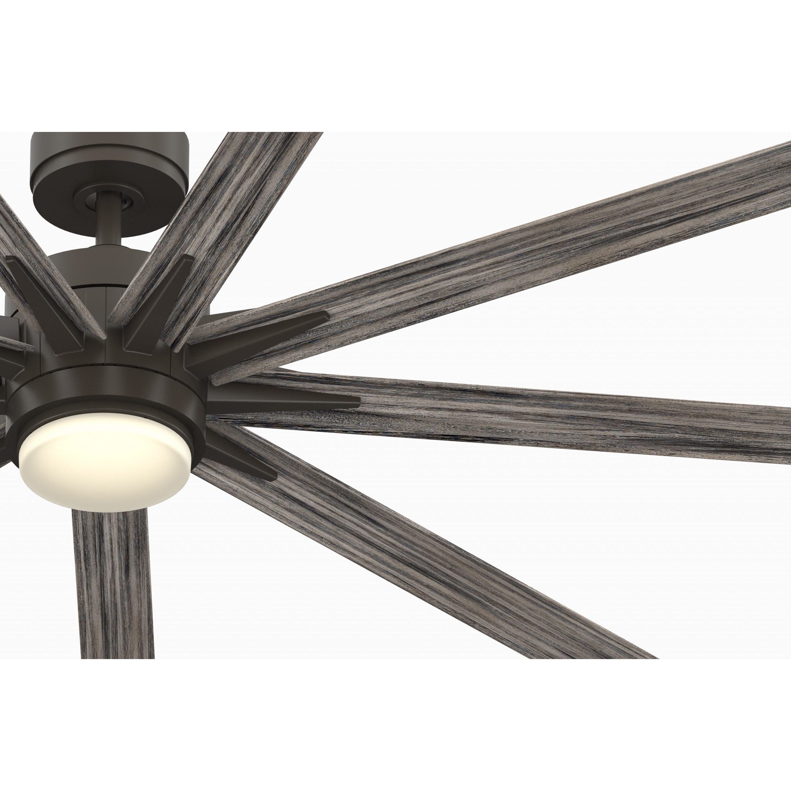 Odyn 84 84 inch Black Fan-Uni