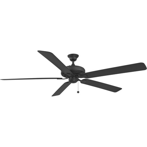 Edgewood 72 72 inch Black Fan-Uni