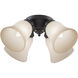 myFanimation 4 Light Incandescent Dark Bronze Fan Light