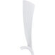 Wrap Custom Matte White 27.99 inch Set of 3 Fan Blades in 56 inch