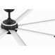 Stellar Custom Black Fan Motor, Blades Sold Separately