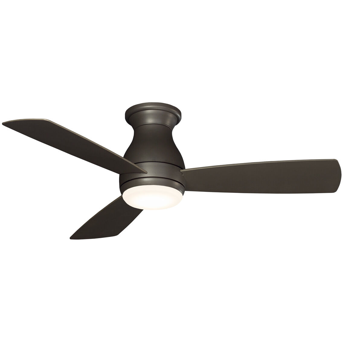 Hugh 44 44 inch Matte Greige Fan-Uni