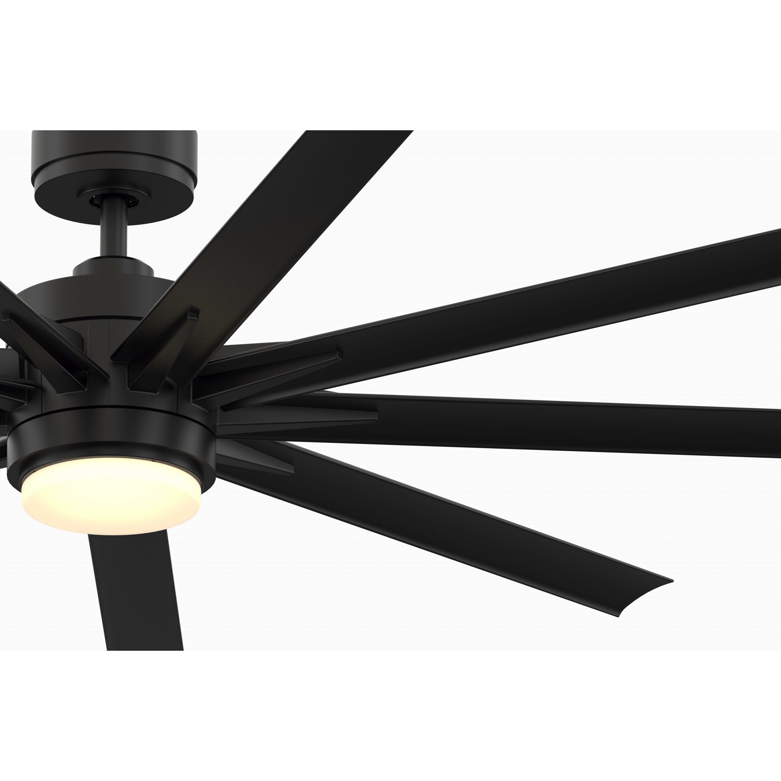 Odyn Custom Matte White Fan Motor Only, Blades Sold Separately