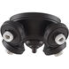 myFanimation 4 Light Incandescent Dark Bronze Fan Light