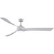 Wrap Custom 1 Light Matte White Fan Light Kit