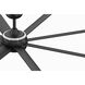 Stellar Custom Black Fan Motor, Blades Sold Separately