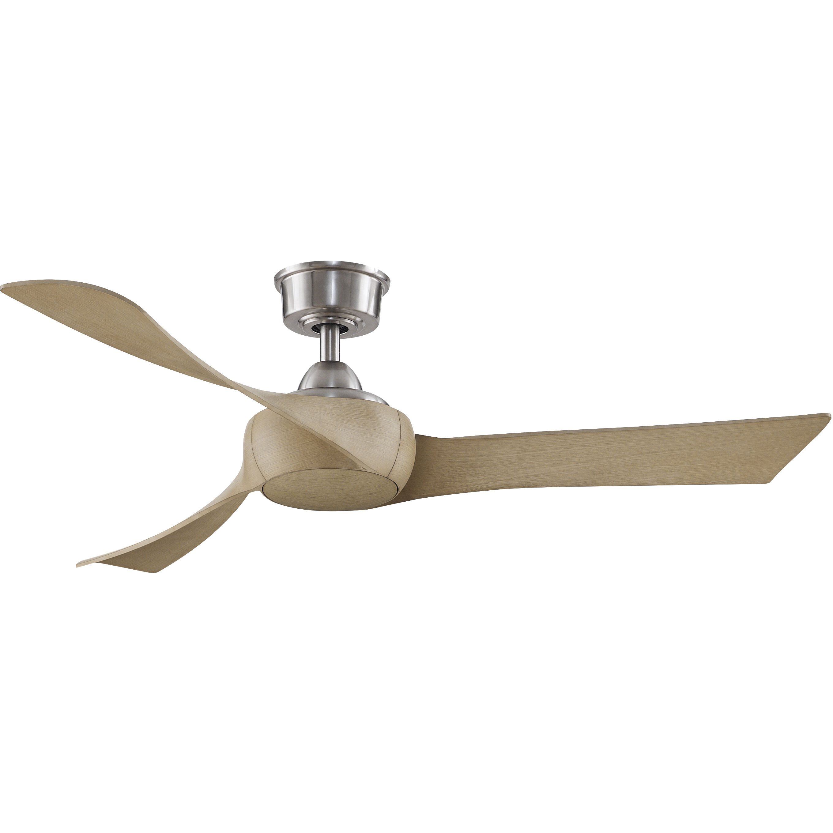 Wrap Custom 8.88 inch Brushed Nickel Fan Motor Only