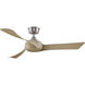 Wrap Custom 8.88 inch Brushed Nickel Fan-Multi