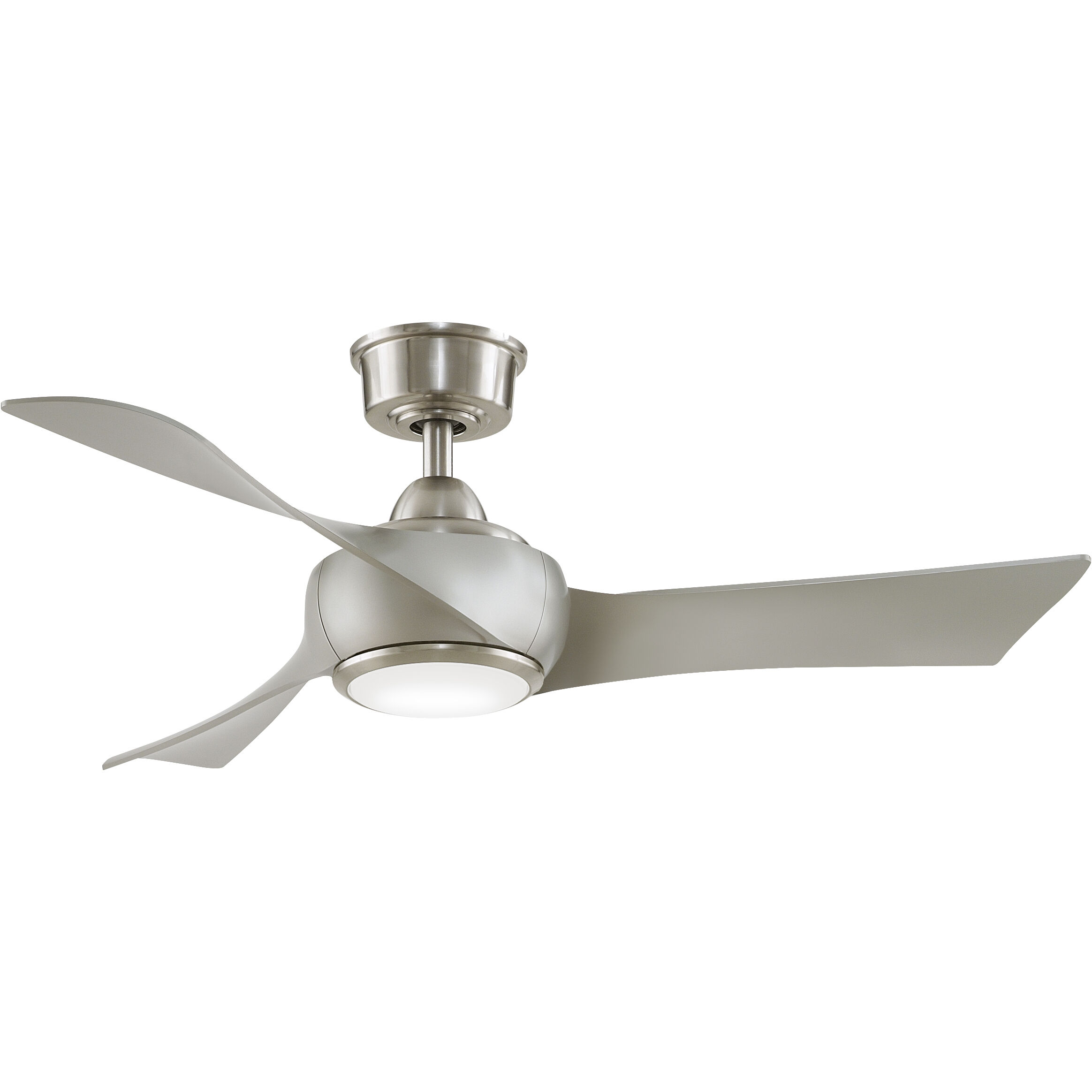 Wrap Custom 8.88 inch Brushed Nickel Fan Motor Only