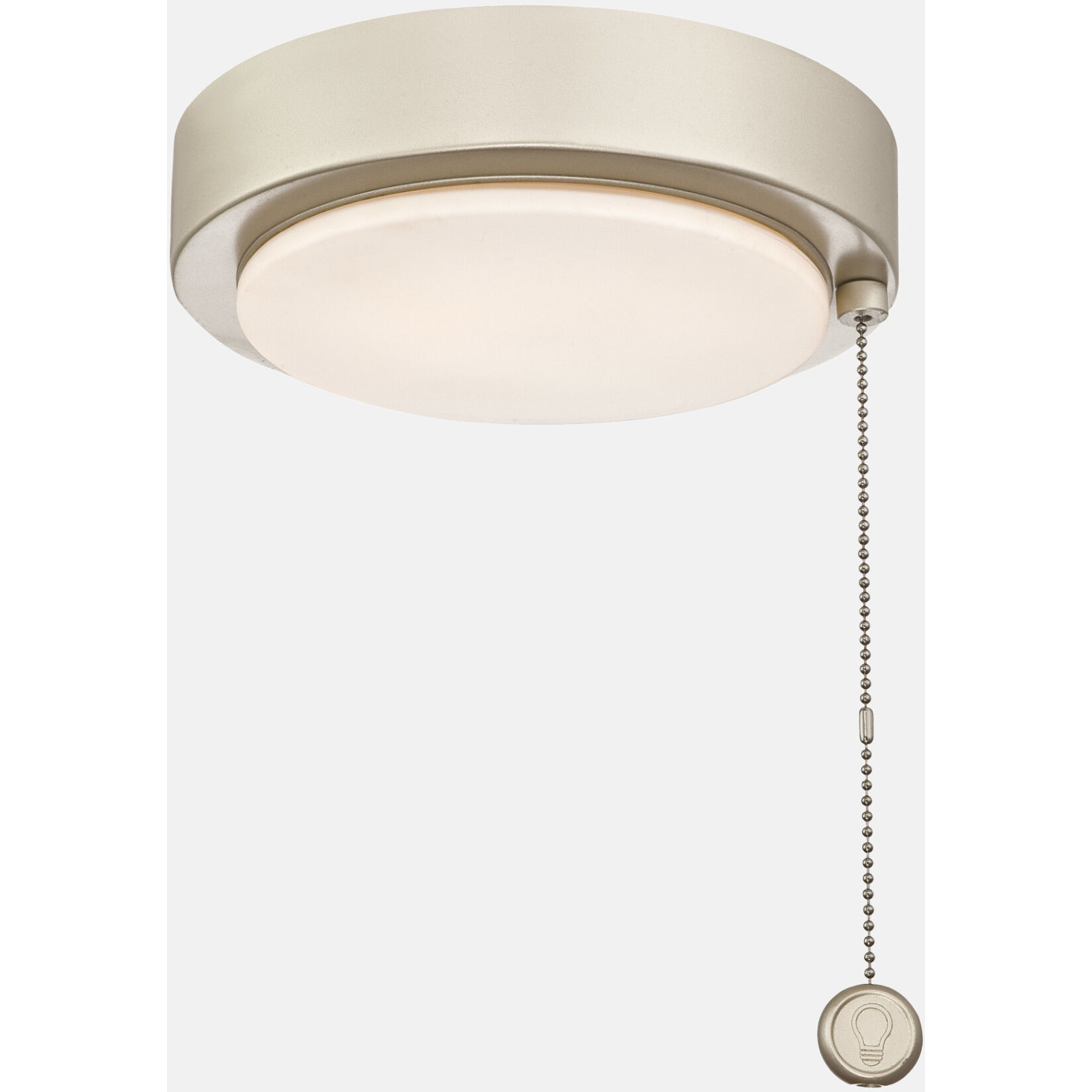 Lights 1 Light Matte Greige Fan Light Kit