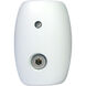 Downrod Matte White Poles