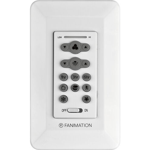 Controls White Fan Wall Control, Reversing