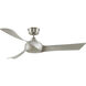 Wrap Custom 8.88 inch Brushed Nickel Fan-Multi
