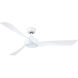Wrap Custom Matte White 27.99 inch each Fan Blades in 56