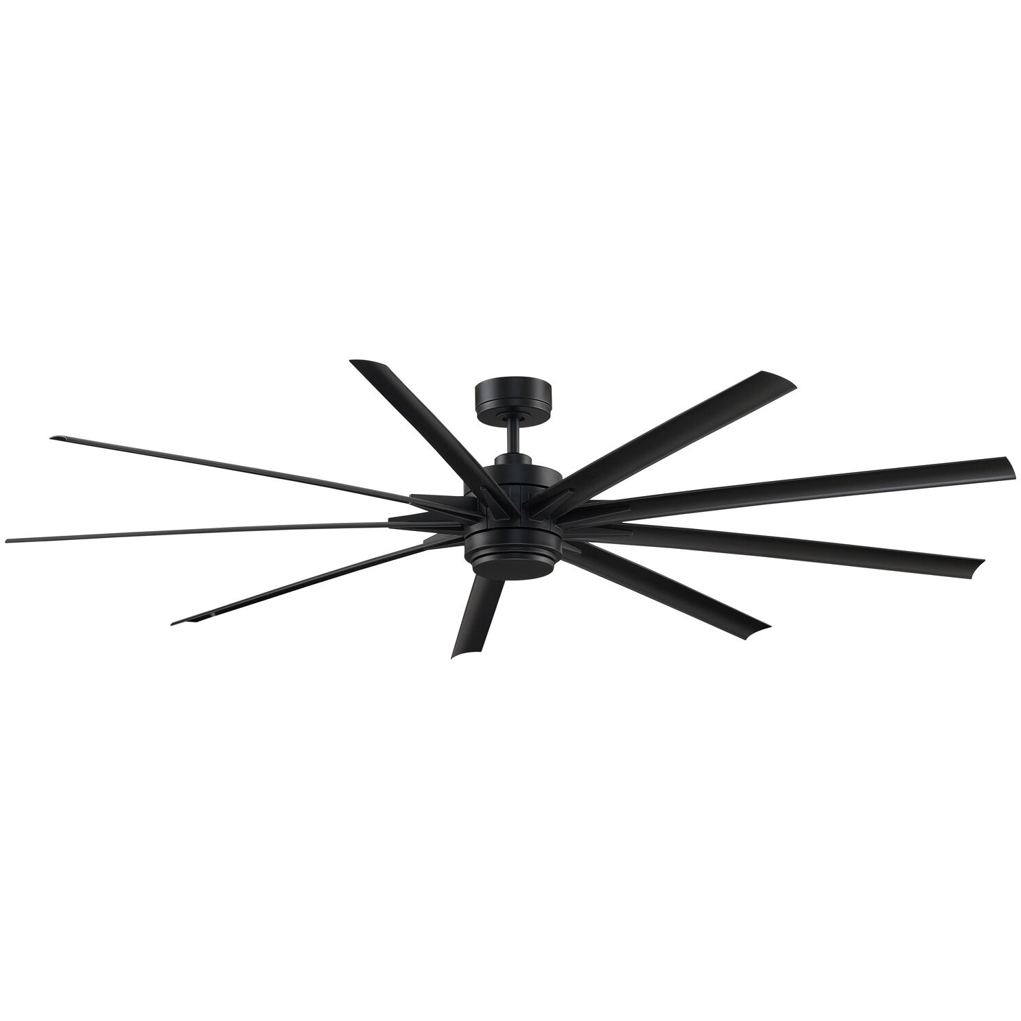 Odyn 84 84 inch Black Fan-Uni