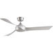 Wrap Custom 8.88 inch Brushed Nickel Fan-Multi