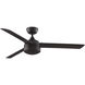 Xeno Wet 56 inch Dark Bronze Fan-Uni in 120 Volts