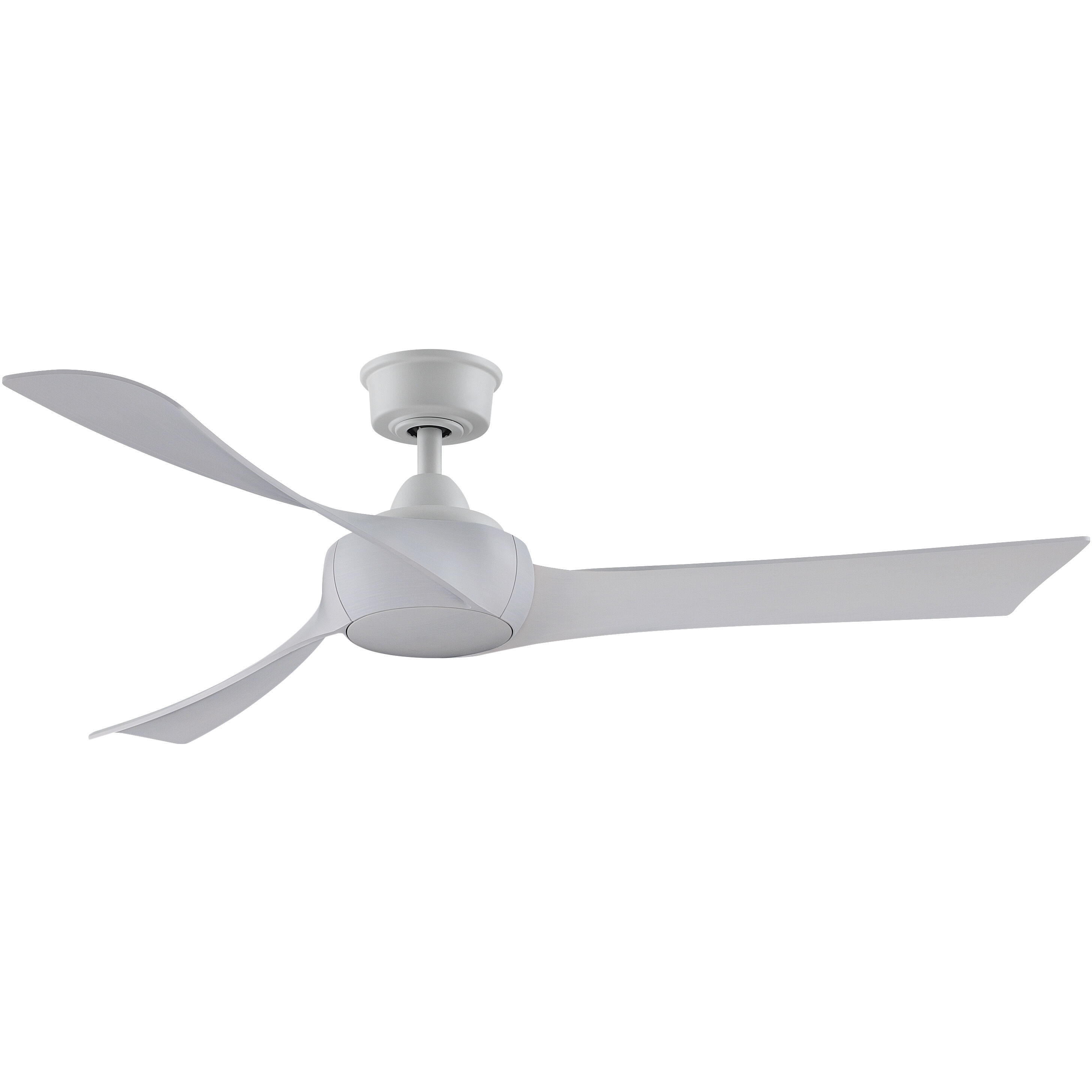 Wrap Custom 8.88 inch Matte White Fan Motor Only