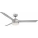 Xeno Wet 56 inch Silver Fan-Uni in 120 Volts