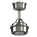 Wrap Custom Brushed Nickel Fan Motor