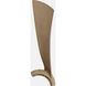 Wrap Custom Natural 23.98 inch Each Fan Blades