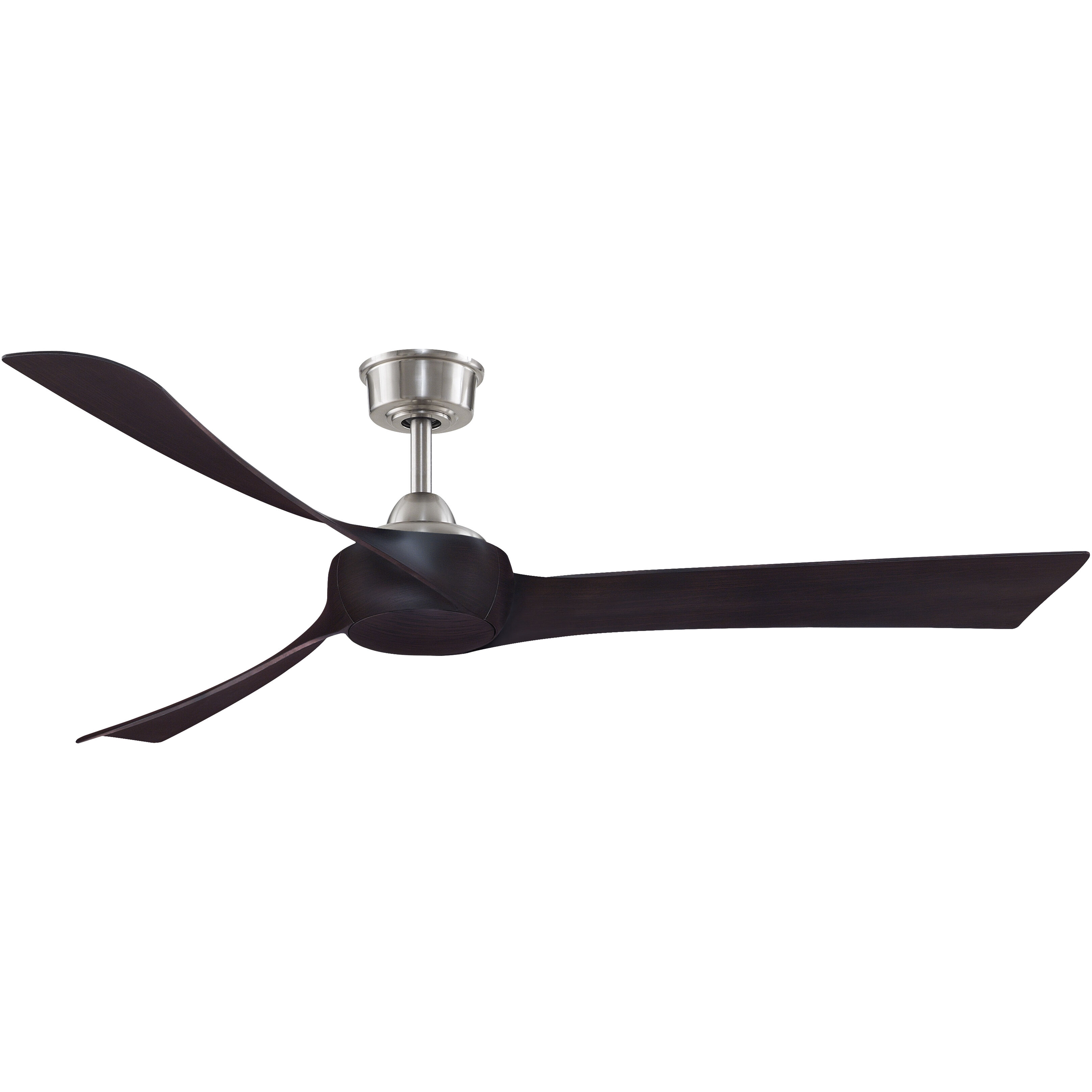 Wrap Custom Dark Walnut 32 inch Each Fan Blades