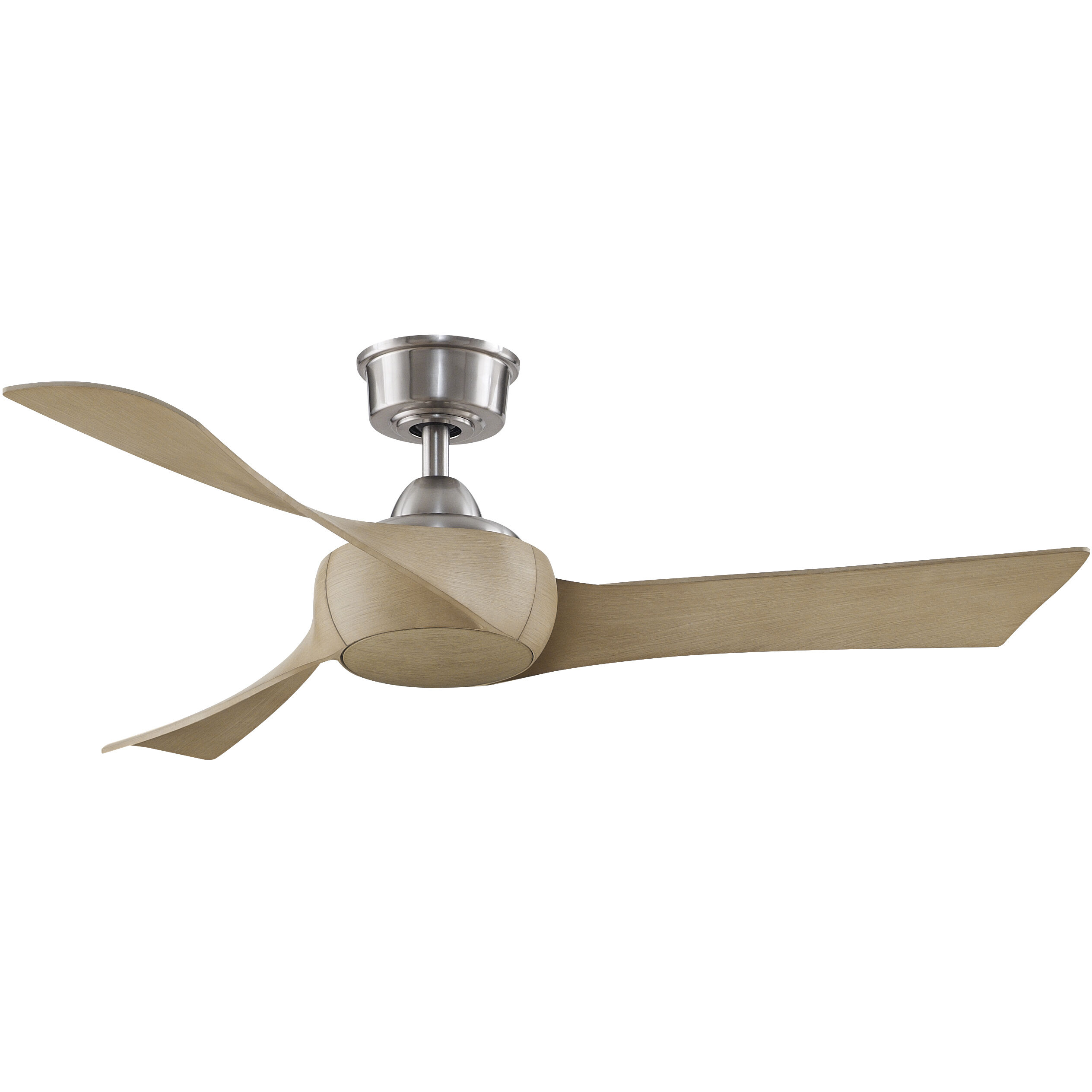 Wrap Custom 8.88 inch Brushed Nickel Fan Motor Only