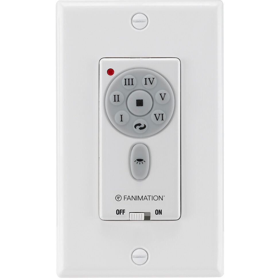 Controls White Fan Wall Control