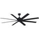 Levon Custom Black 31.87 inch Each Fan Blades, for 72 inch blade sweep