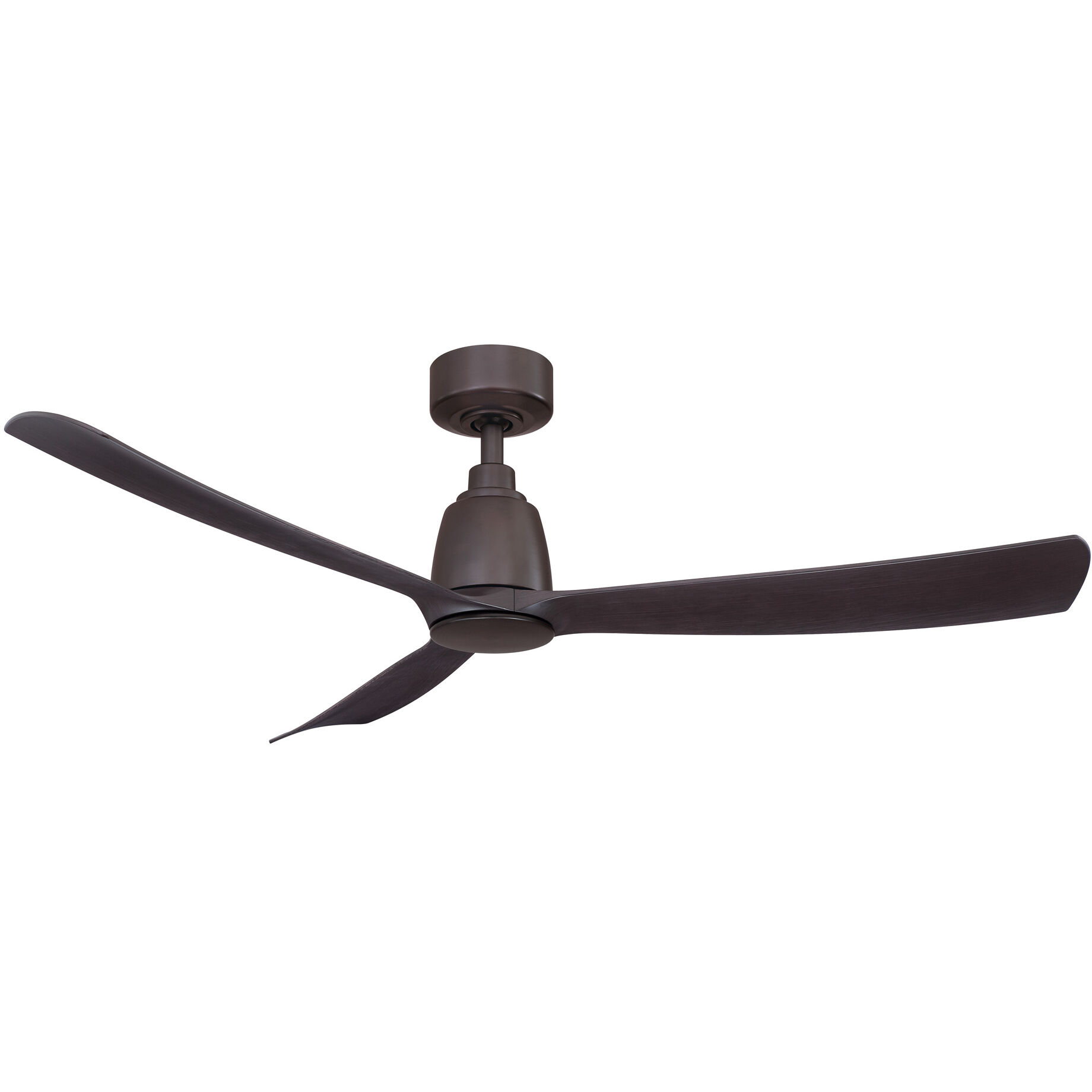 Kute 52 inch Dark Bronze with Dark Walnut Blades Fan-Uni