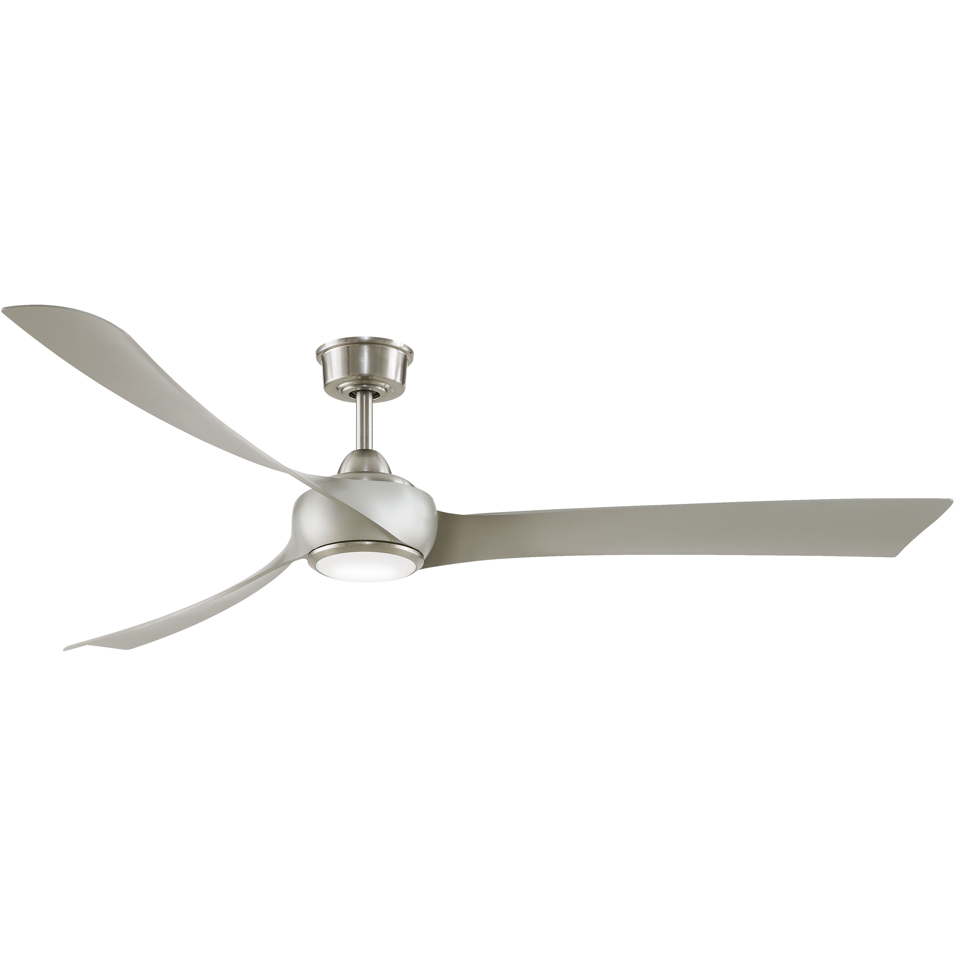 Wrap Custom Brushed Nickel 35.97 inch Each Fan Blades