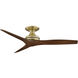 Spitfire Brushed Satin Brass Fan Motor, (Motor Only - Blades sold separately)