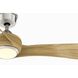 Wrap Custom 8.88 inch Brushed Nickel Fan-Multi