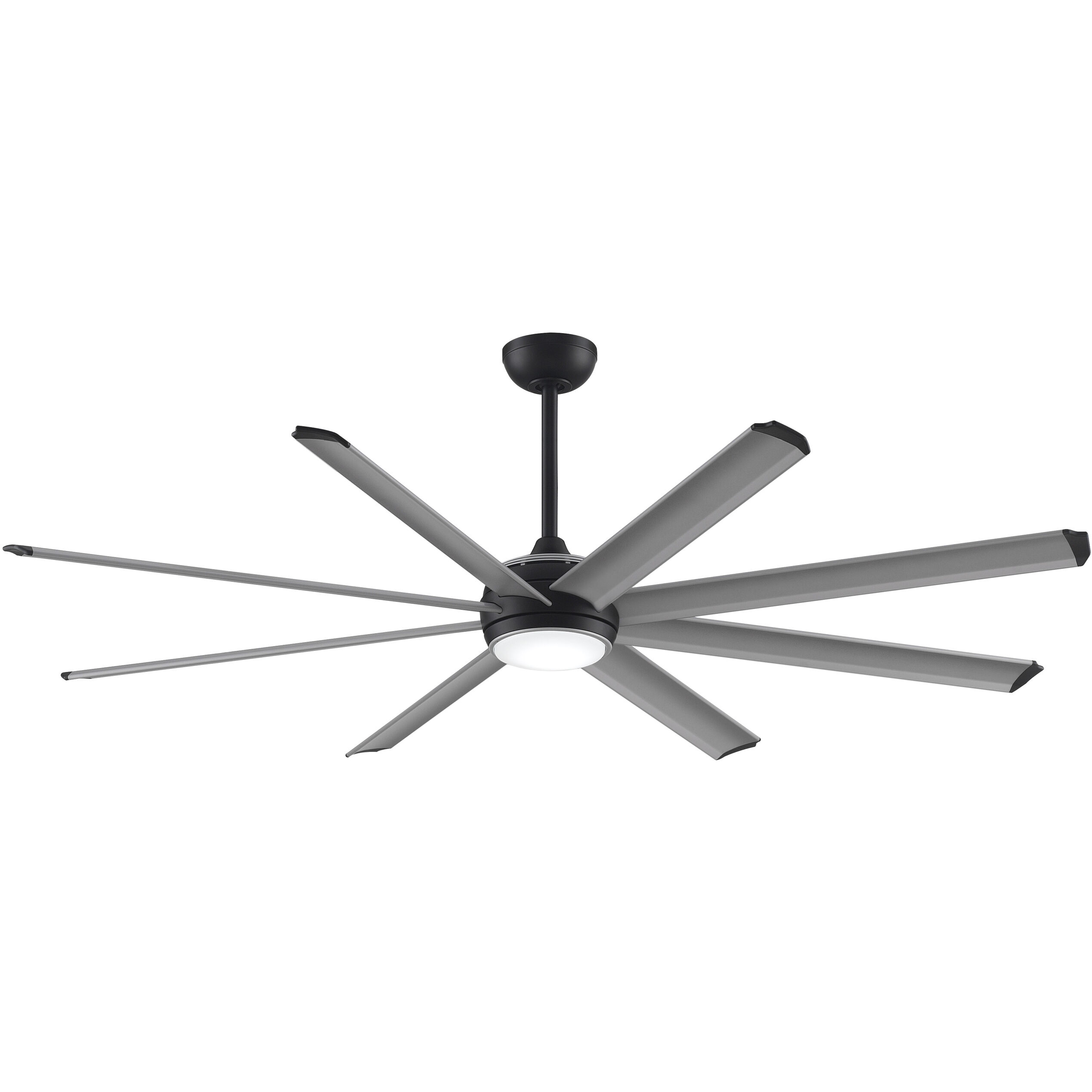 Stellar Custom 9.21 inch Black Fan Motor Only, Blades Sold Separately