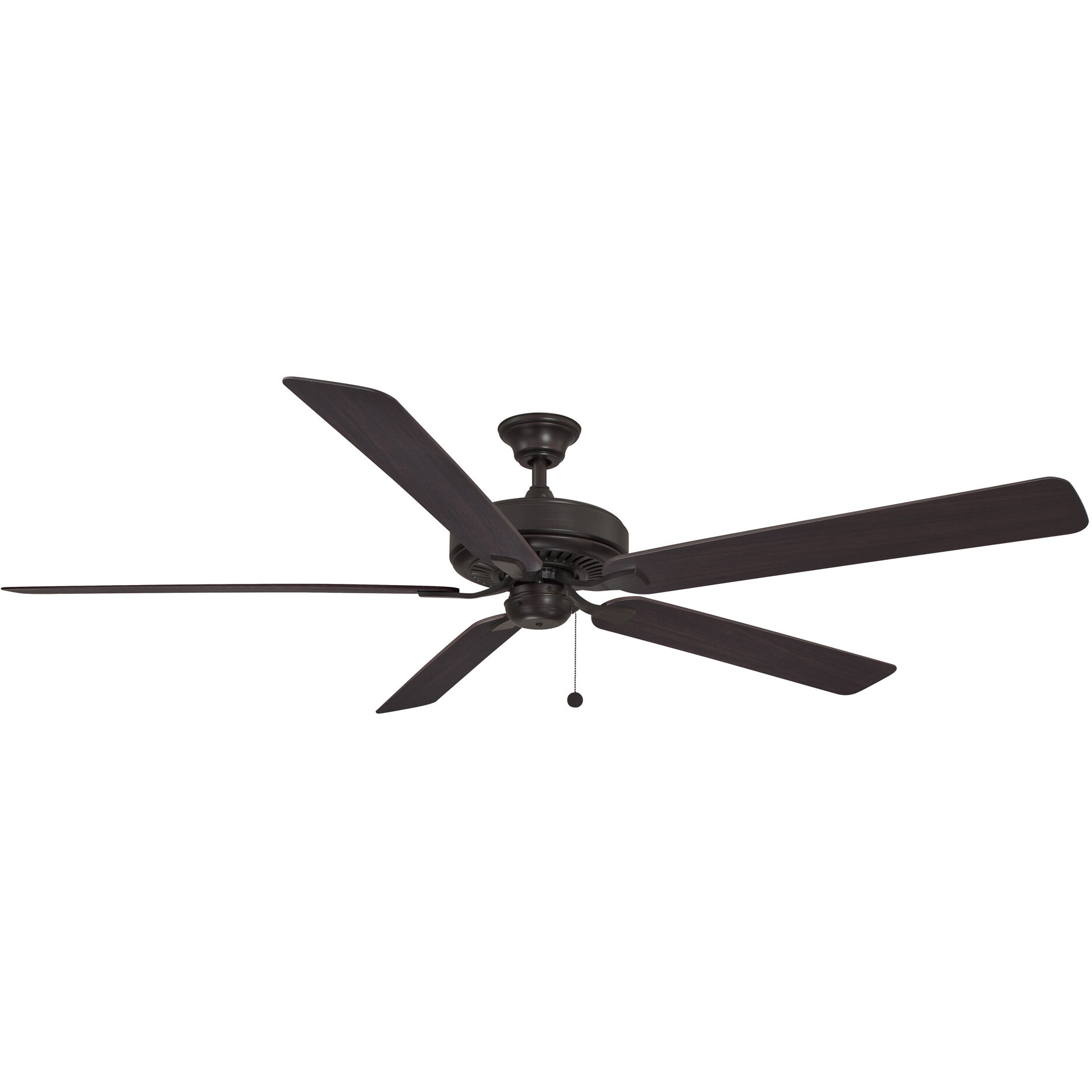 Edgewood 72 72 inch Black Fan-Uni