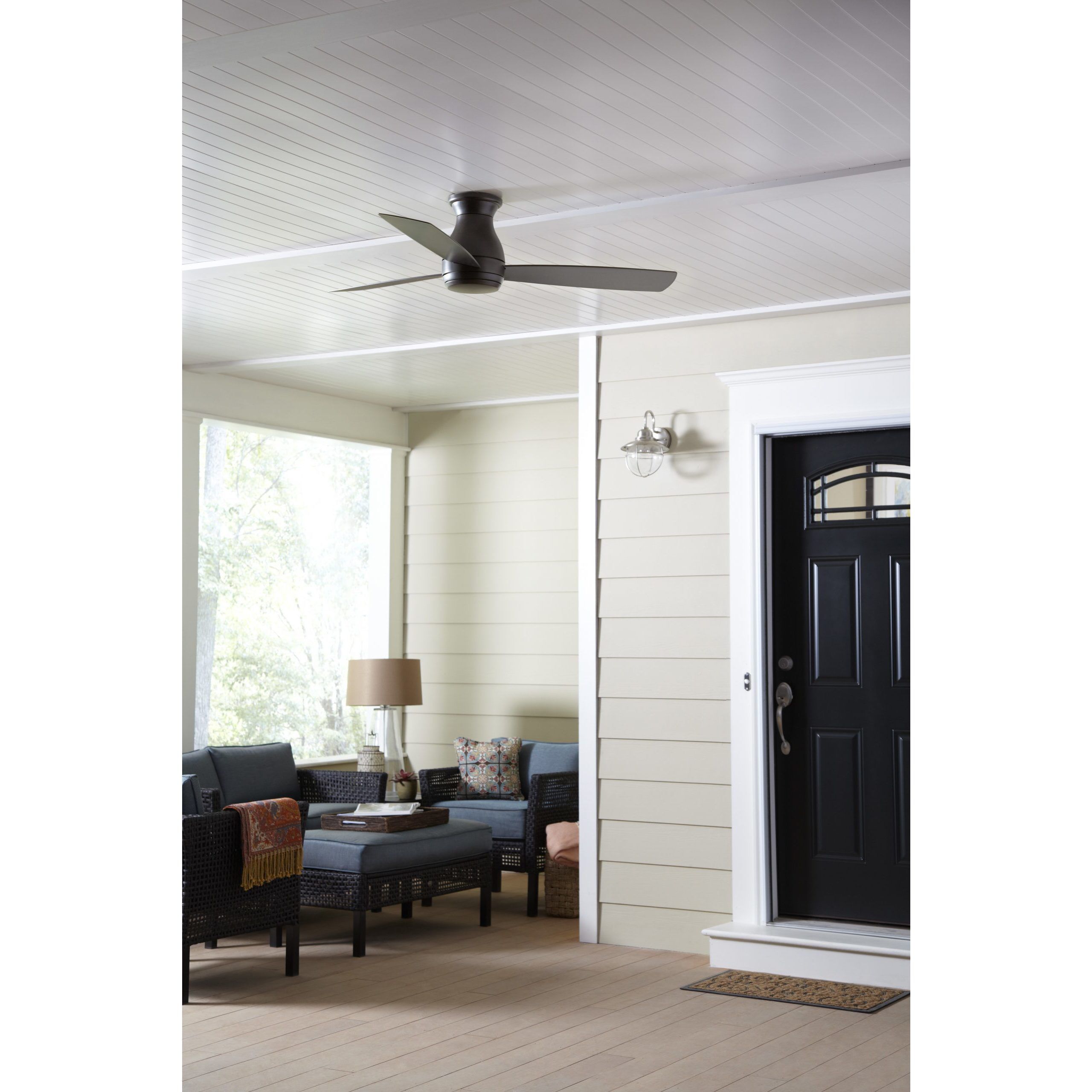 Hugh 52 52 inch Brushed Nickel Fan-Uni