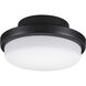 TriAire Custom LED Black Fan Light