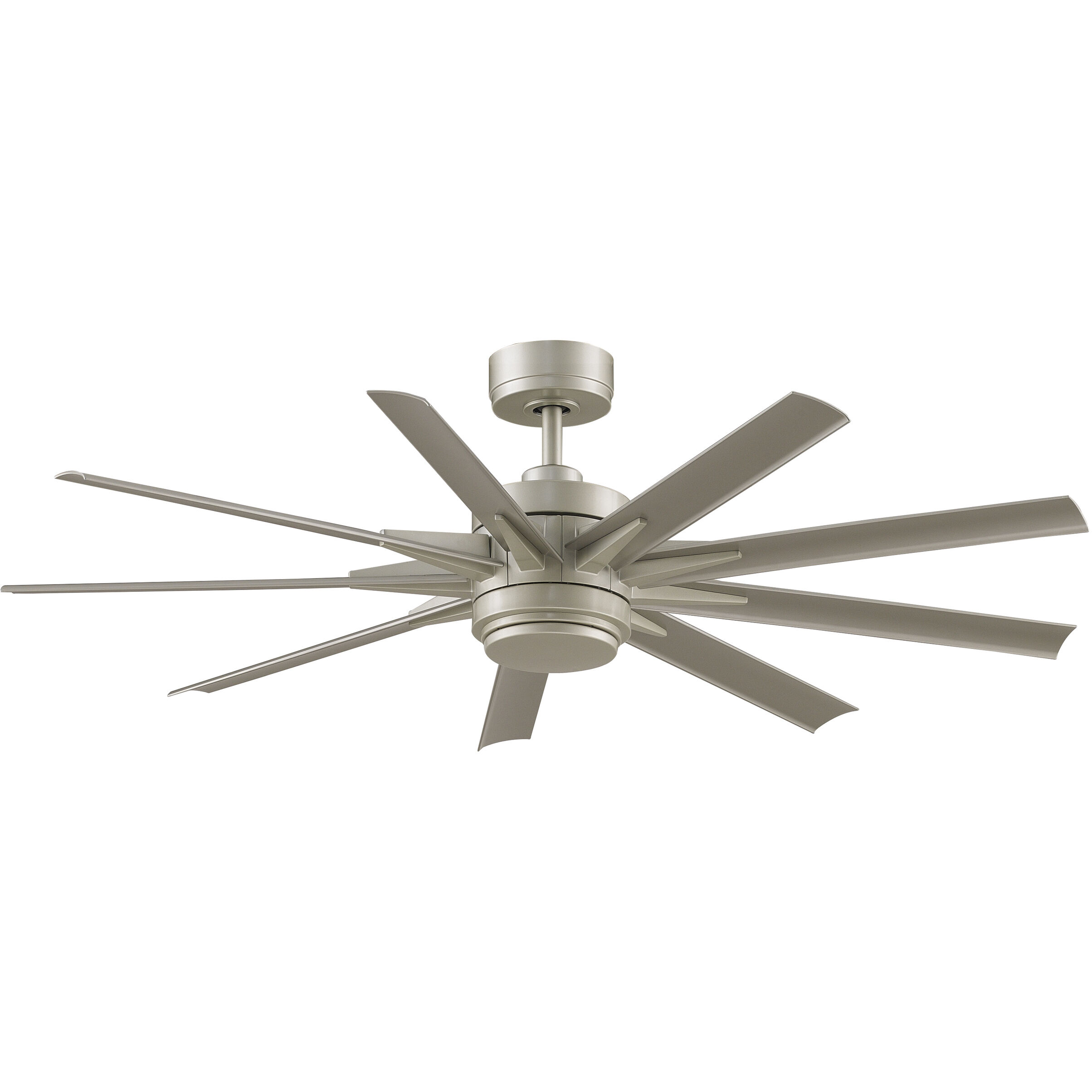 Odyn Custom 8.27 inch Brushed Nickel Fan Motor Only, Blades Sold Separately