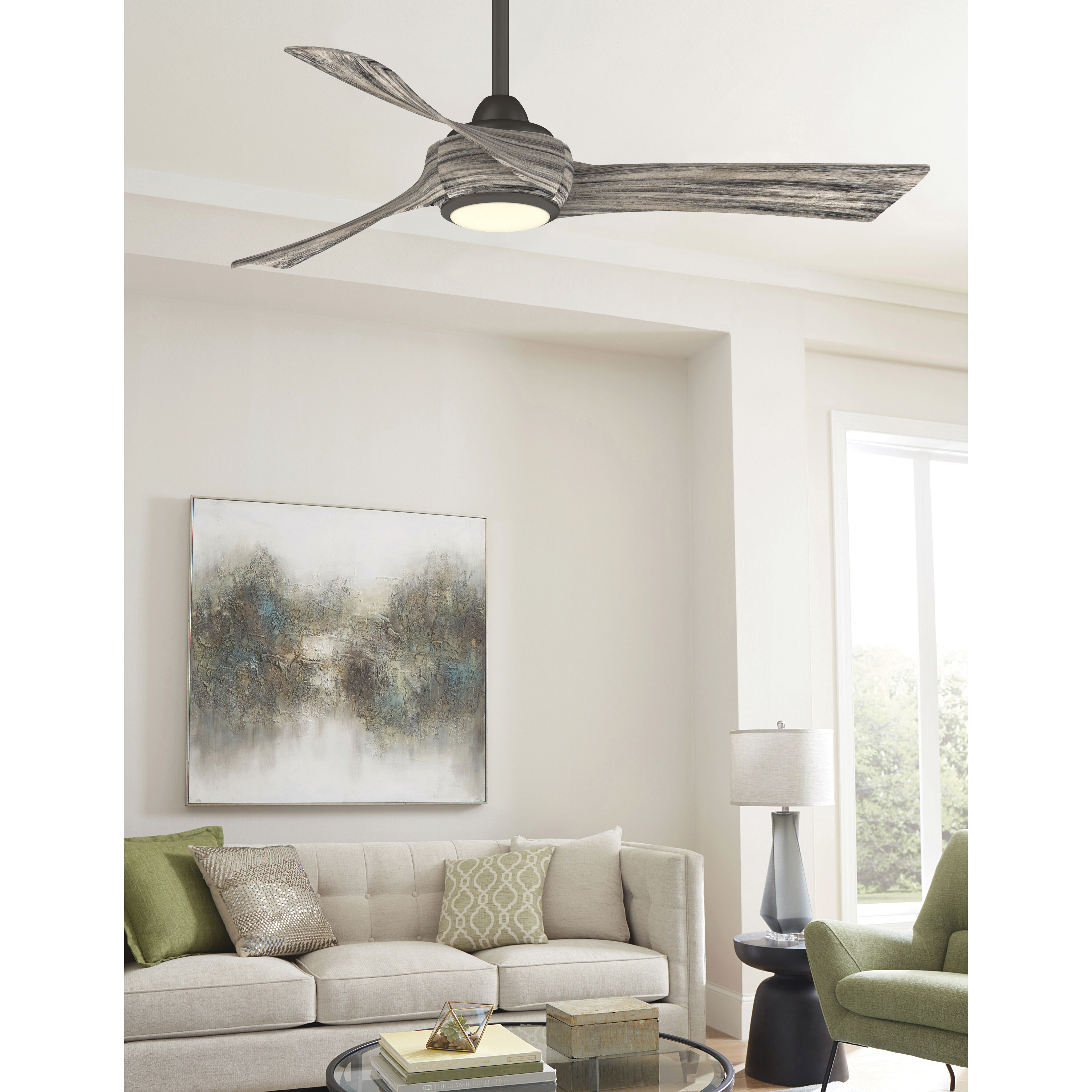 Wrap Custom Matte Greige Fan Motor Only