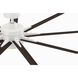 Odyn Custom 8.27 inch Matte White Fan Motor Only, Blades Sold Separately