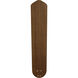 myFanimation Walnut 32.56 inch Each Fan Blades