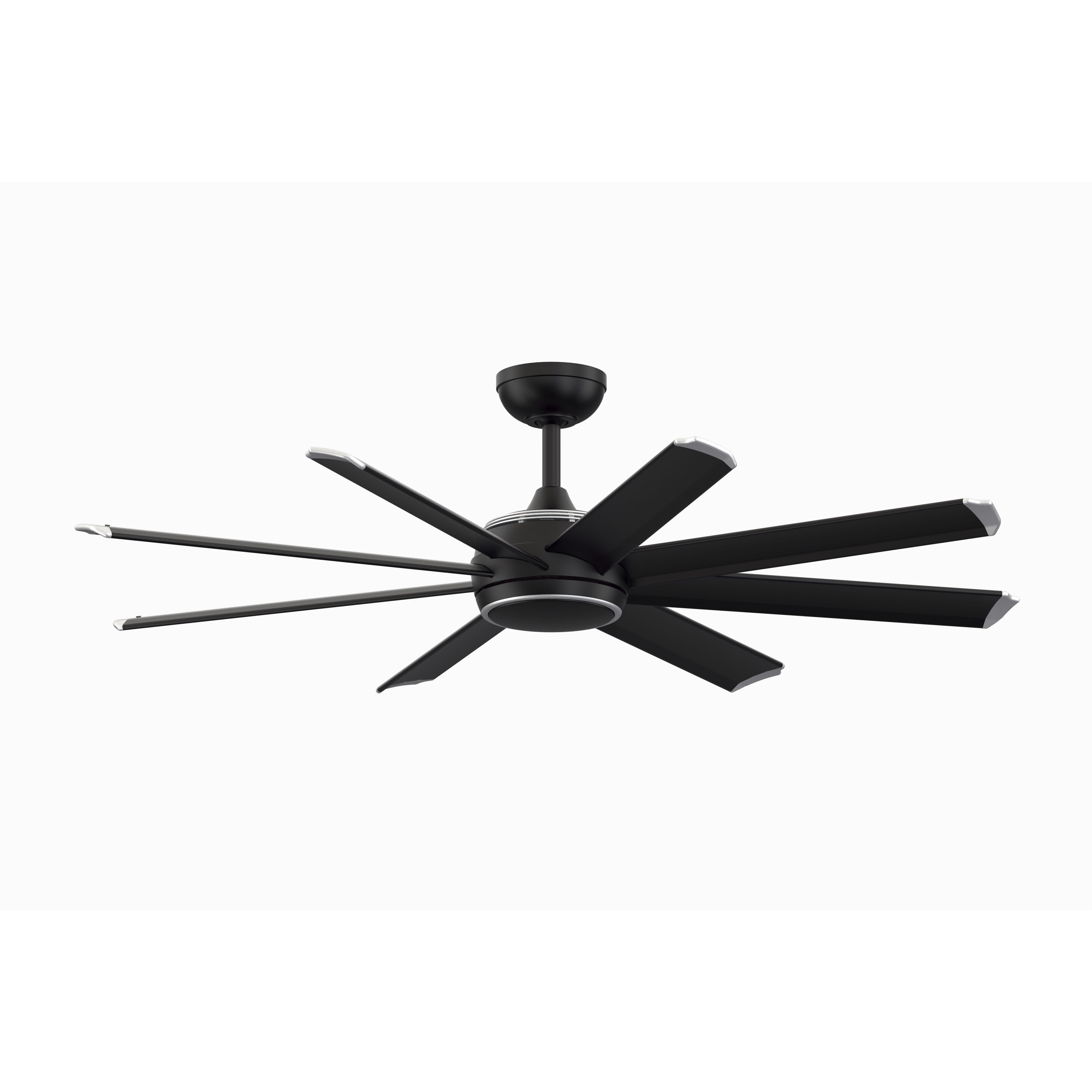 Stellar Custom 9.21 inch Black Fan Motor Only, Blades Sold Separately