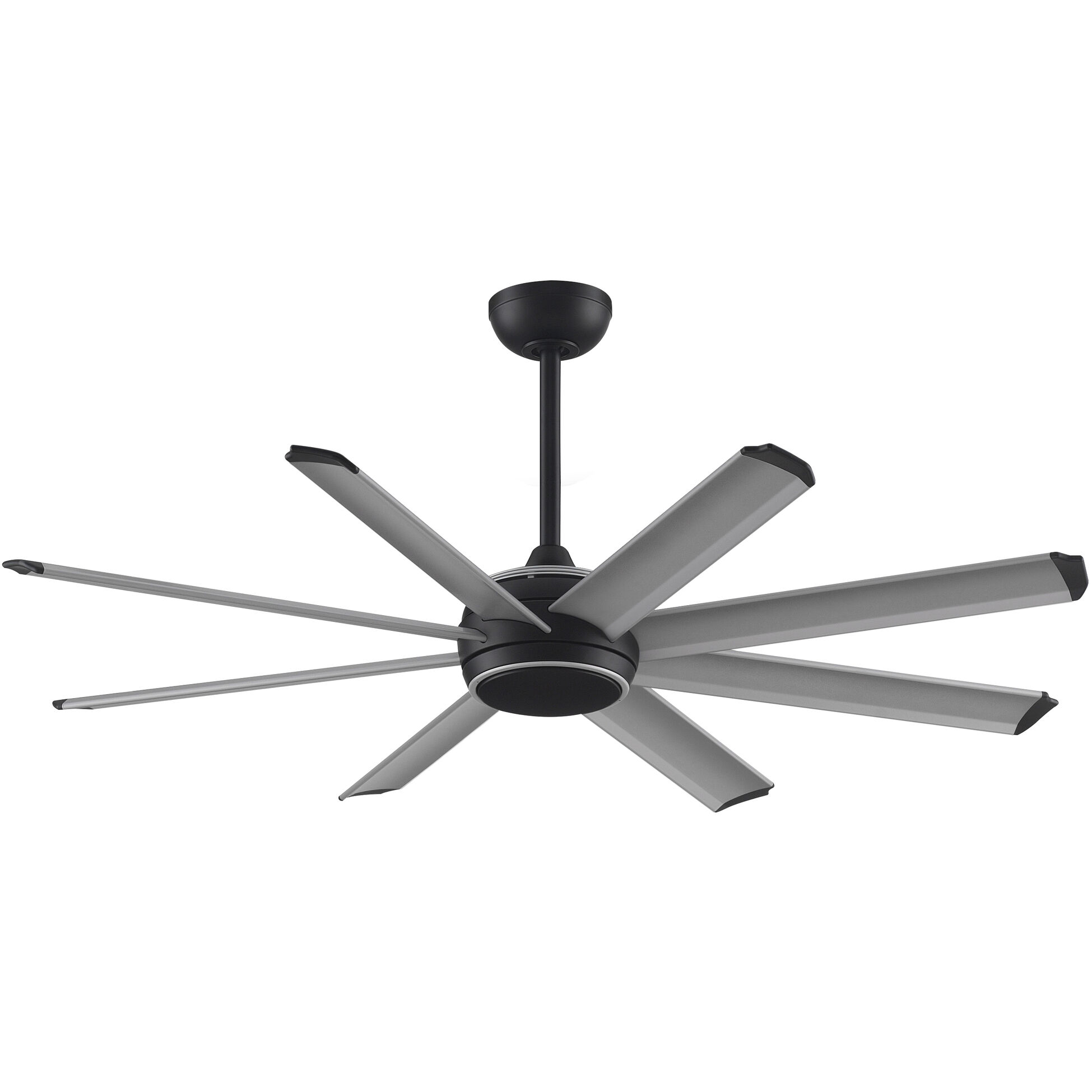 Stellar Custom 9.21 inch Black Fan Motor Only, Blades Sold Separately