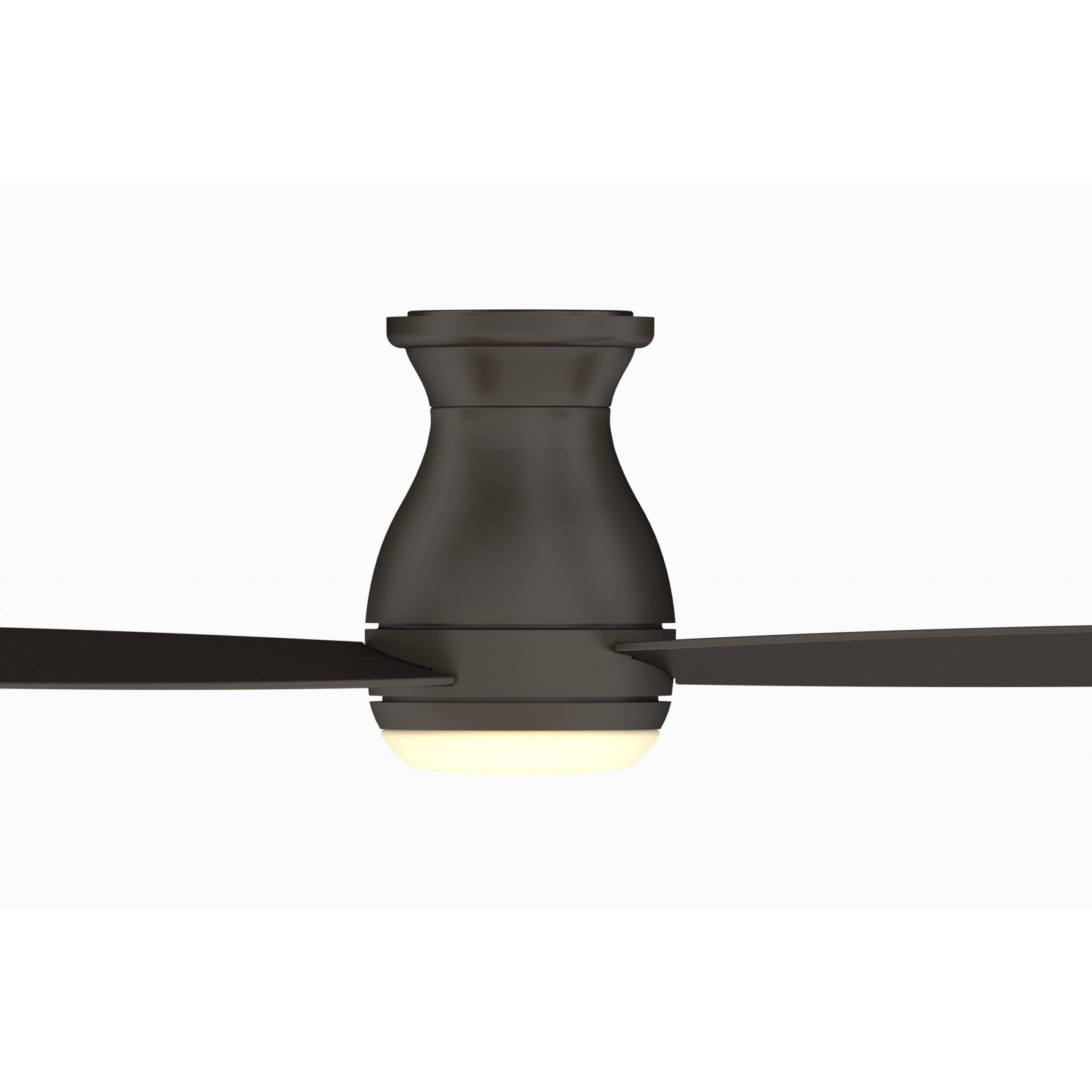 Hugh 52 52 inch Brushed Nickel Fan-Uni