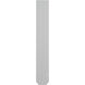 Levon Custom Matte White 21.87 inch Each Fan Blades, for 52 inch blade sweep