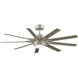 Odyn Custom 8.27 inch Brushed Nickel Fan-Multi, Blades Sold Separately
