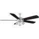myFanimation 4 Light Incandescent Matte White Fan Light