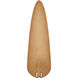 Blades Plastic Dark Natural Accent 26 inch Each Fan Blades